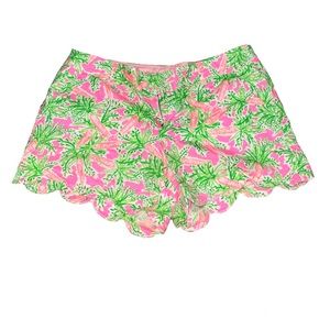 Lilly Pulitzer Nibbles Carrot Buttercup Shorts Size 12